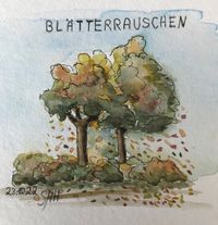 Bl&auml;tterrauschen (Karte)